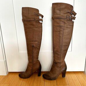 Sam Edelman Sutton Over-The-Knee Boot, brown/gray - Size 5.5